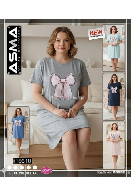 Koszula nocna damska (L-4XL) 1