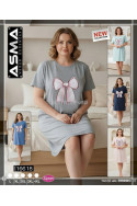 Koszula nocna damska (L-4XL) 1