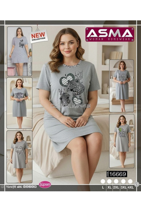 Koszula nocna damska (L-4XL) 1