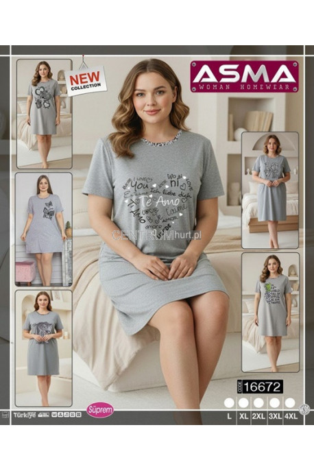 Koszula nocna damska (L-4XL) 1
