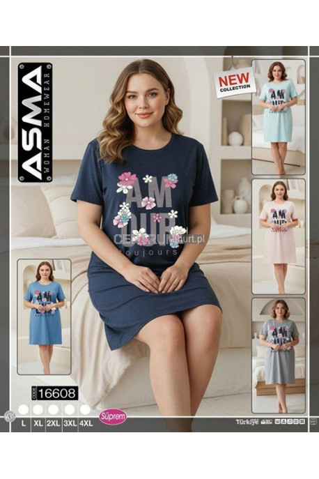 Koszula nocna damska (L-4XL) 1