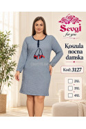 Koszula nocna damska (L-4XL) 1