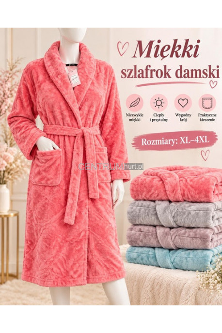 Szlafrok damski (M-2XL) 1