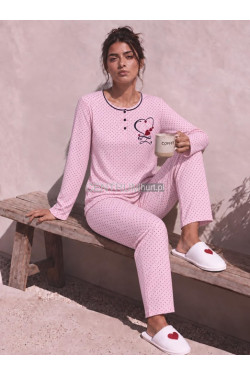Piżama damska (XL-4XL) 6068