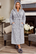 Szlafrok damski grupy polar (3XL-5XL) 1