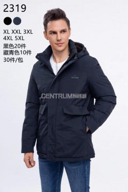 Kurtka męska zimowa (XL-5XL) 2319