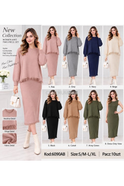 Komplet damskie (S-XL) 6090AB