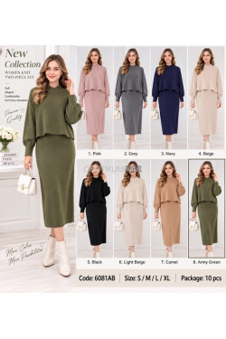Komplet damskie (S-XL) 6081AB