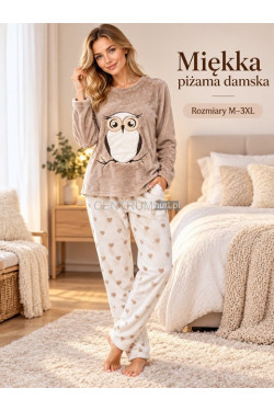 Piżama damska (M-3XL) 8174