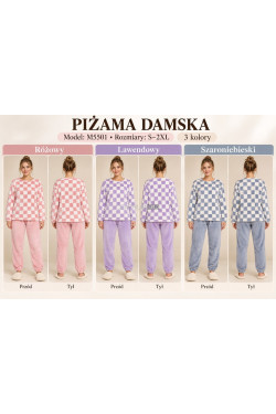 Piżama damska (S-2XL) M5501