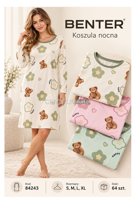 Koszula nocna damska (M-2XL) 1