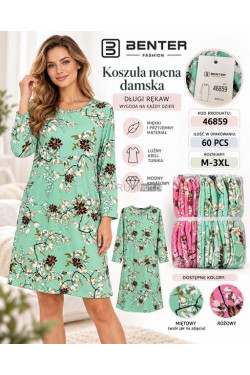 Koszula nocna damska (M-3XL) 46859