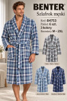 Szlafrok męski (XL-4XL) 1