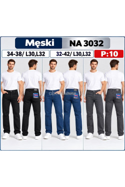 Jeansy męskie (34-38) NA3032