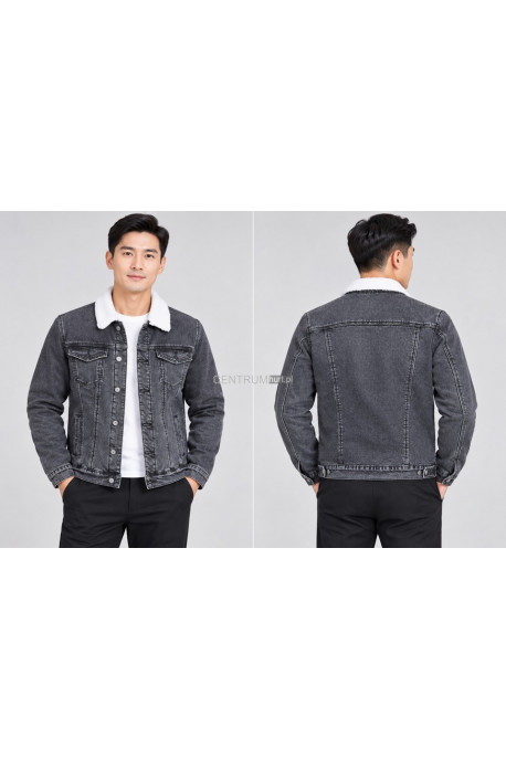 Kurtka jeansowa męska (L-5XL) 1