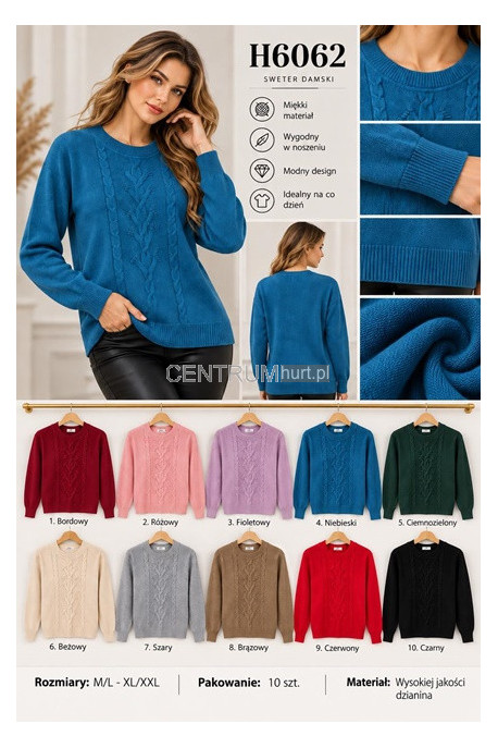Sweter damski (M-2XL) 1
