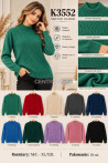 Sweter damski (M-2XL) 1