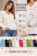 Sweter damski (M-2XL) 1