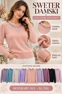 Sweter damski (M-2XL) 8827