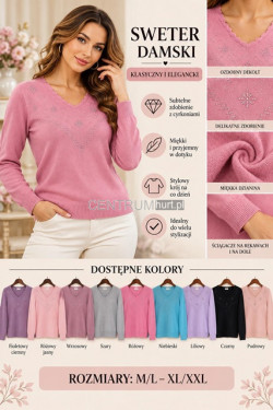 Sweter damski (M-2XL) 8817