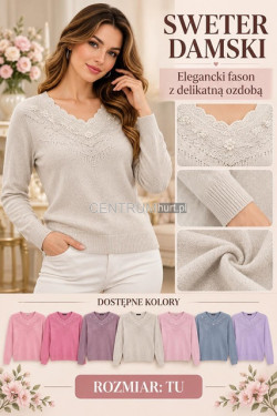 Sweter damski (M-2XL) 5294