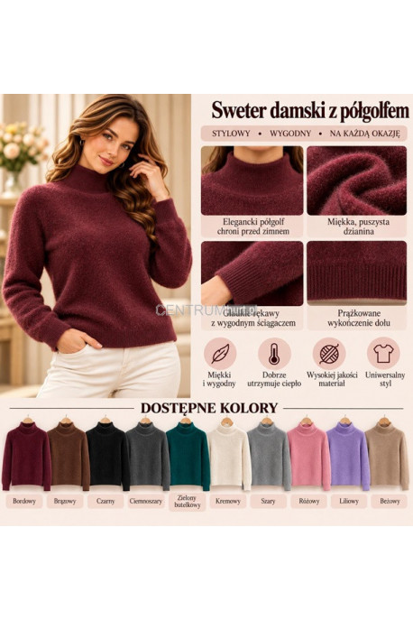 Sweter damski (M-2XL) 1