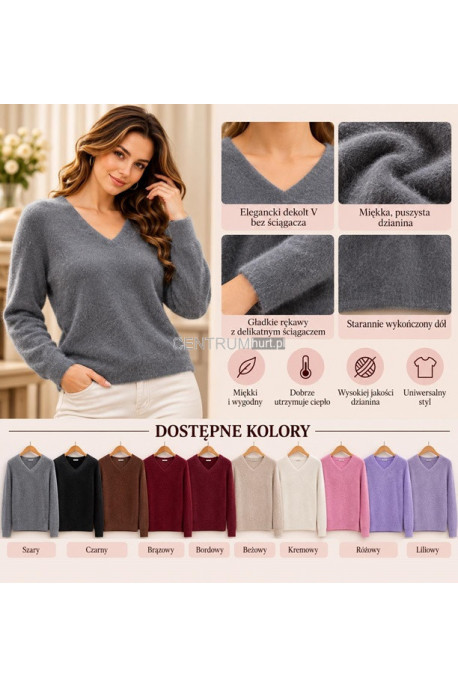 Sweter damski (M-2XL) 1