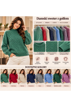 Sweter damski (M-2XL) K3555