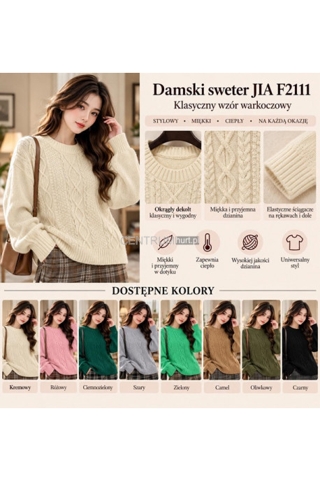 Sweter damski (M-2XL) 1