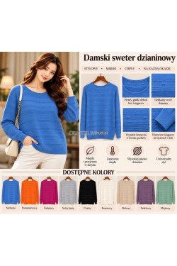 Sweter damski (M-2XL) 8152