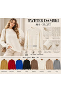 Sweter damski (M-2XL) 1