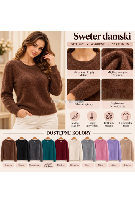 Sweter damski (M-2XL) 1