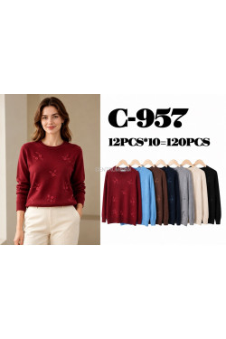 Sweter damski (M-2XL) C-957