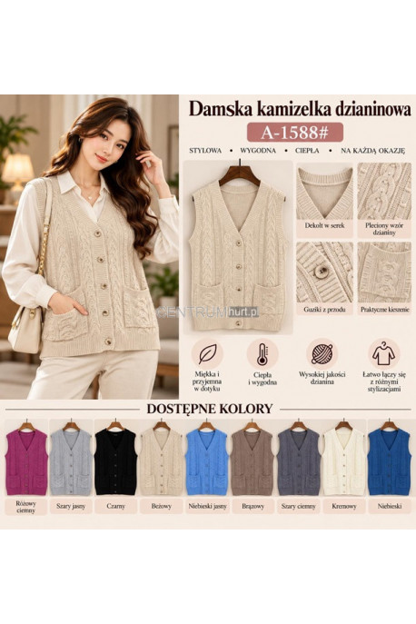 Kamizelki damskie (M-2XL) 1