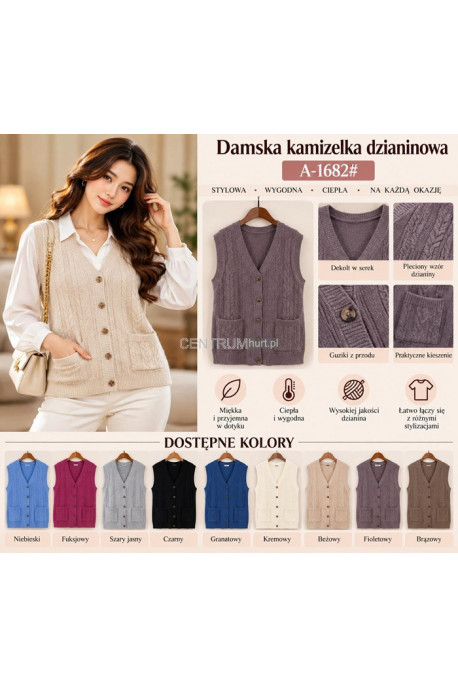 Kamizelki damskie (M-2XL) 1