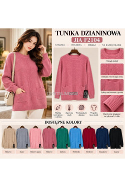 Kamizelki damskie (M-3XL) F2104