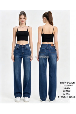 Jeansy damskie (34-48)) 2210-2-A