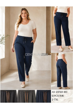Spodnie damskie (2XL-7XL) 237123-185