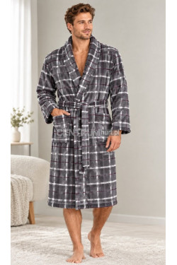 Szlafrok męski grupy polar (M-3XL) 8350