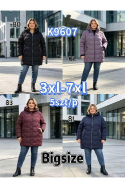 Kurtka damska zimowa (3XL-7XL) K9607-82
