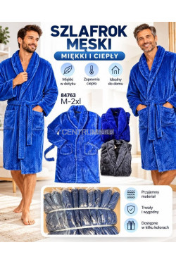 Szlafrok męski (M-2XL) 84763