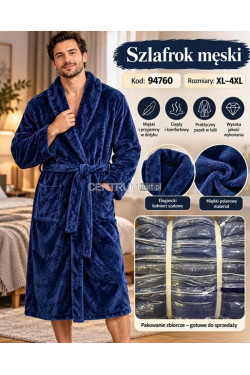 Szlafrok męski (XL-4XL) 94760
