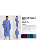 Szlafrok męski (M-2XL) 1