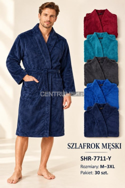 Szlafrok męski (M-3XL) SHR-7711