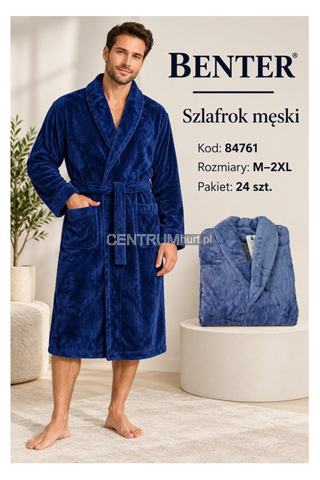 Szlafrok męski (M-2XL) 1