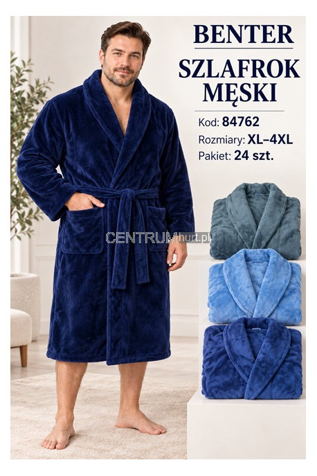 Szlafrok męski (M-2XL) 1