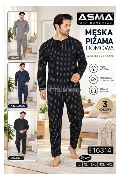 Piżama męska (L-4XL) 1