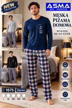 Piżama męska (L-4XL) 1675