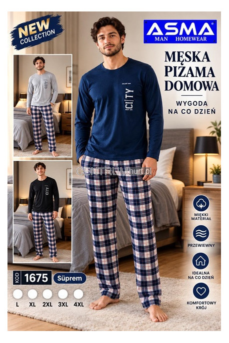 Piżama męska (L-4XL) 1