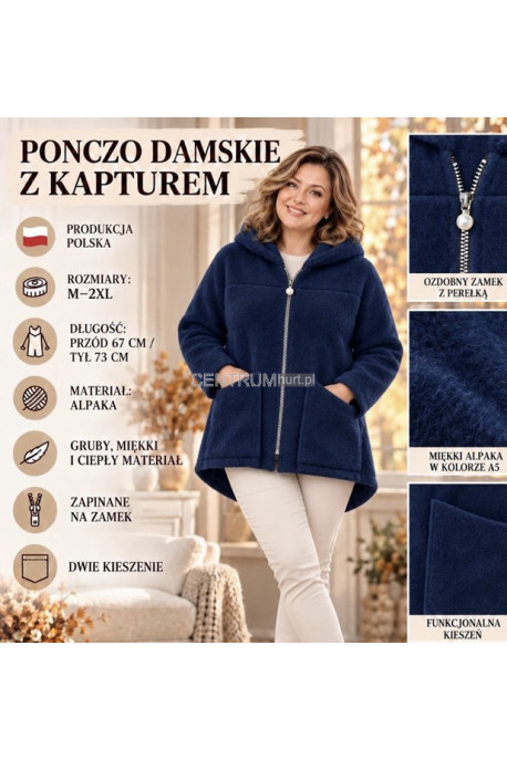 Ponczo damska Polska (M-2XL) 87